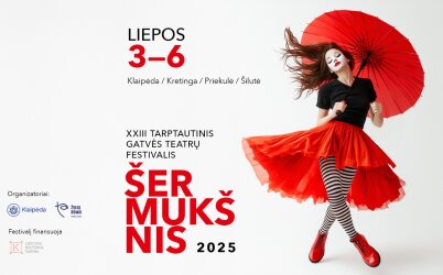 Į Klaipėdą kviečia spalvingasis gatvės teatrų festivalis „Šermukšnis“