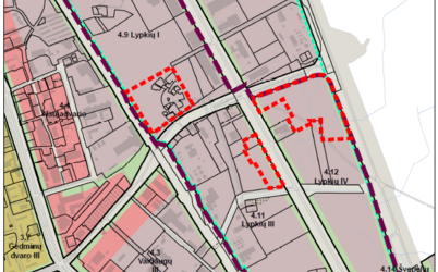 Informacija apie planuojamą rengti Pramonės parko teritorijos tarp Vilniaus plento, kelio...