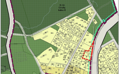Informacija apie planuojamą rengti žemės sklypų Stoties g. 8 (kad. Nr. 2101/0001:40), Stoties g....
