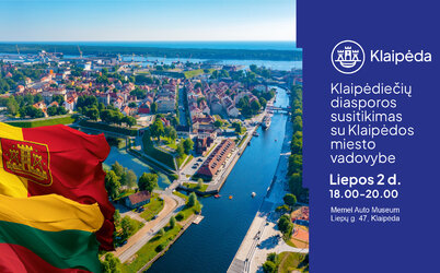 Pasaulio klaipėdiečiai kviečiami į susitikimą Klaipėdoje