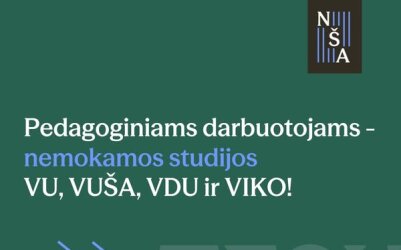 Pedagoginiams darbuotojams – galimybės 2025–2026 m. įgyti papildomų specializacijų ir dalykinių...
