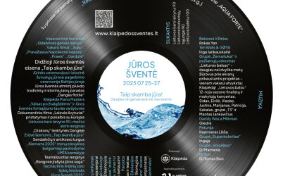 Jūros šventės išvakarės: Jūrinės ceremonijos, „Sidabrinės gervės“ ir „Red Bull Showrun“ pramogų...