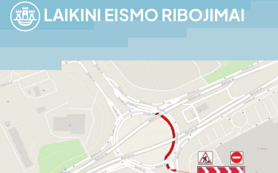 Laikini eismo ribojimai