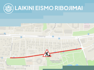Laikini eismo ribojimai