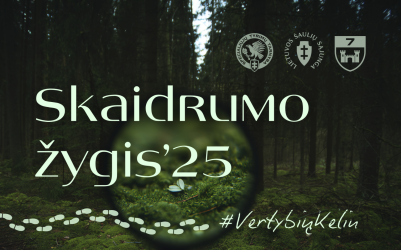 Kviečia dalyvauti tradiciniu tampančiame renginyje „Skaidrumo žygis‘25“