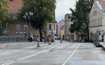 Biržos tiltas jau atidarytas