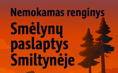 Nemokamas renginys „Smėlynų paslaptys Smiltynėje“