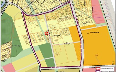 Patvirtinta planavimo darbų programa Klemiškės g. detaliojo plano korektūrai suplanuotos...