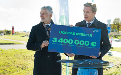 Parašais įtvirtintas susitarimas: Uosto direkcija miesto gatvėms skiria daugiau nei 3 mln. eurų