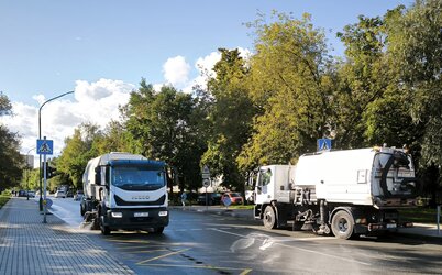 Pakartotinis Klaipėdos miesto gatvių mechaninis valymas