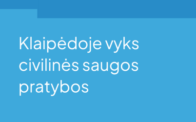 Klaipėdoje vyks civilinės saugos pratybos: dėmesys gyventojų evakavimui ir žmonių su negalia...