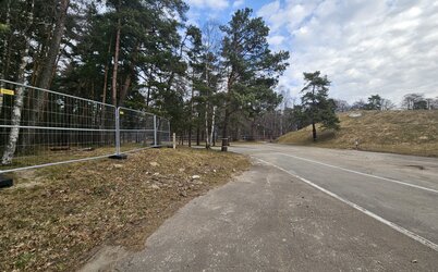 Dėl Vasaros estrados rekonstrukcijos ieškomi skubūs sprendimai dviratininkų judėjimui