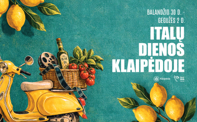 Ketvirtadienį startuoja Italų dienos Klaipėdoje 