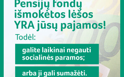 Informacija apie piniginės socialinės paramos ir socialinių paslaugų galimybes, gavus II pensijų...
