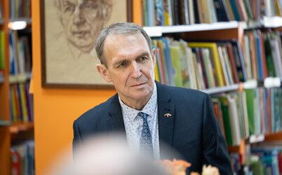 Arvydas Juozaitis įvertintas Kultūros magistro vardu