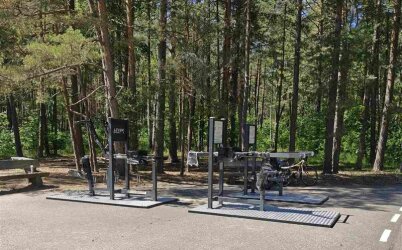 Sportui po atviru dangumi – nauji treniruokliai Giruliuose
