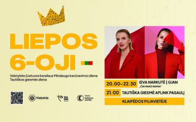 Klaipėda Liepos 6-ąją pasitiks jūra vėliavų: kviečia į koncertus, ceremonijas ir himno giedojimą